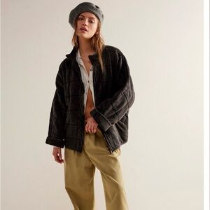 Free People Dolman Quilted Jacket